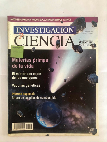 Investigación Y Ciencia 276 Septiemre  De 1999