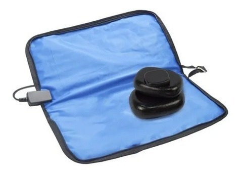 Imagem 3 de 7 de Bolsa Aquecedora Pedras Quentes E Bambu -bolsa Térmica 220v