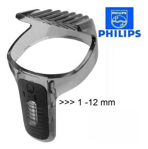 Pente 1-12 Ajustes Aparador Philips Multigroom Qg3383 Qg3386 Cinza-escuro