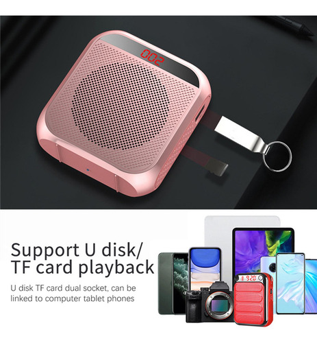 2 Pack 2200mah Enhancer Idioma Booster Microfone Headset