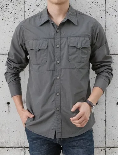A Camisas De Secado Rápido Para Exteriores Para Hombres
