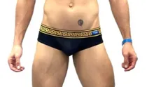Comprar Boxer Corto, Cachetero Sexy, Brief, Trusas, Calzones, Dorado