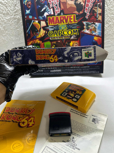 Donkey Kong 64 N64 Con Expansion Pack Auténtico (Usado)