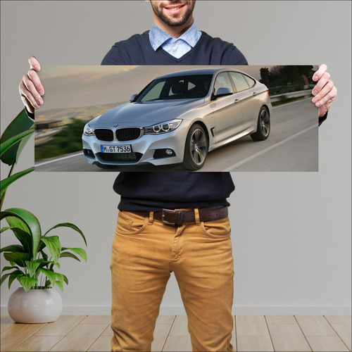 Cuadro 30x80cm Auto 2013 Bmw 3 Series Gran Turis 33