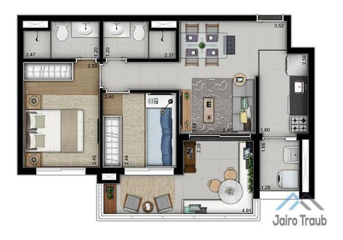 Apartamento Com 3 Dormitório(s) Localizado(a) No Bairro Vila Pompéia Em São Paulo / São Paulo - 2397:904822