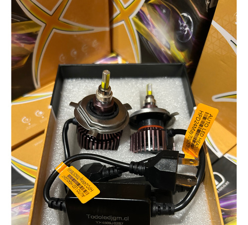Turboled 360 Grados H4 Canbus 25.000 Lumines Por Ampolleta