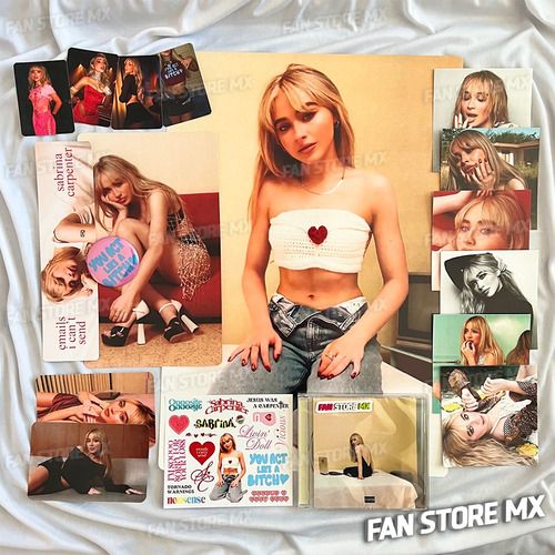 Sabrina Carpenter Emails I Can't Send Cd Fan Pack