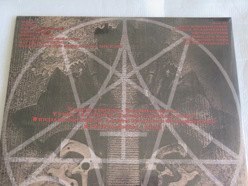 Imagem 3 de 4 de Morbid Angel Blessed Are The Sick Lp Silver Death Slayer 12x