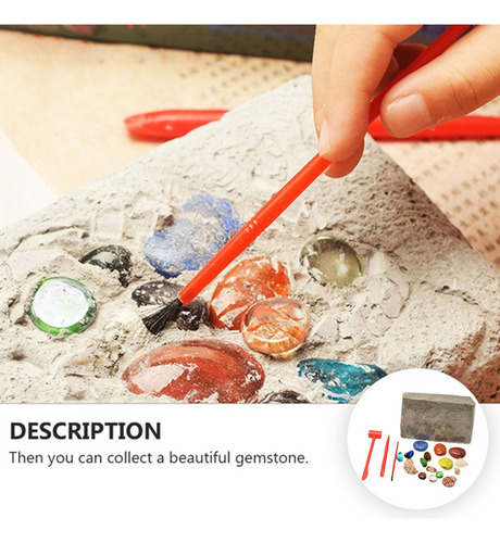Shaoke Kit De Excavación De Piedras Preciosas For