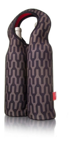 Imagen 1 de 2 de Bolsa Para Transportar Dos Botellas De Vino Vacuvin