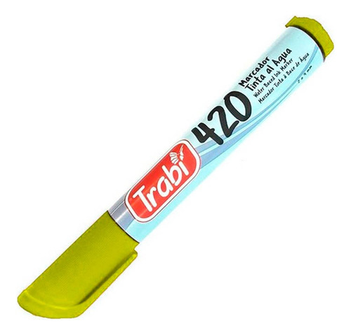 Marcador Tinta Al Agua Trabi 420 Caja X12 Unidades