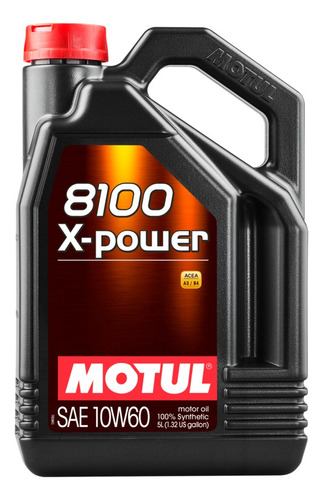 Aceite Motor Auto Motul 8100 10w60 Xpower Ferrari Maserati