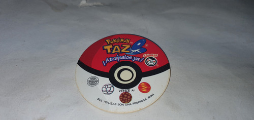 Tazo Pokémon Krabby #98 Primera Generación Sabritas (Usado)
