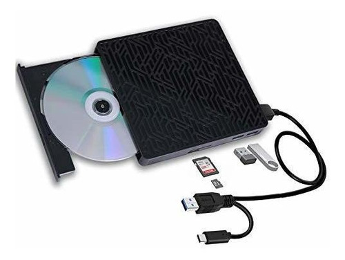 Usb Usb 3 0 C Cd Unidad De Dvd Externa Multifuncional C...