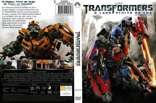 DVD do filme - Transformers- número 1 da série de filmes- Filme  Transformens- filme de ação