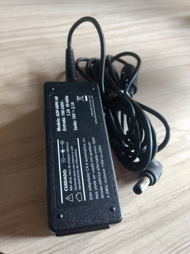 Fonte Carregador 19v 2.1a Da-40b19 Notebook Positivo Cce