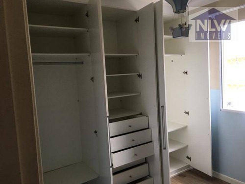 Imagem 12 de 19 de Apartamento Com 2 Dormitórios À Venda, 56 M² Por R$ 270.000,00 - Parque Frondoso - Cotia/sp - Ap3447