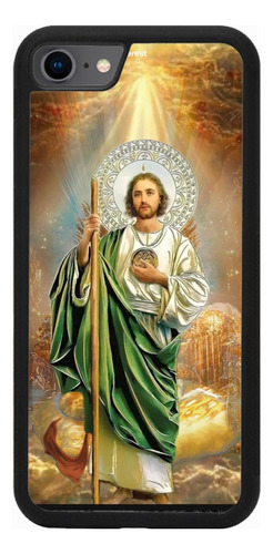 Funda Protector Para Iphone San Judas Tadeo Religiosa Iphone 8