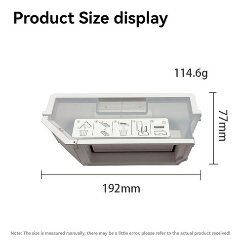 Caja De Polvo Para Aspiradora Deebot N20 Pro/family Robot Re