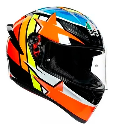 Casco Integral Agv K-1 Replica Rodrigo Full C. (con Pinlock)