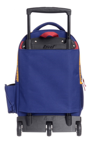 Imagen 3 de 3 de Mochila Con Ruedas Carro Del Barca 18 Original