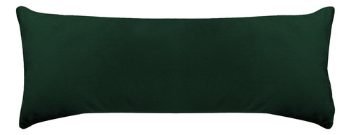 Cojin Riñonera Latt Terciopelo Lennon Color Verde botella