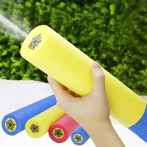 2 Pistola Lanzador Agua Tubo Alberca Juego Playa Diversión G