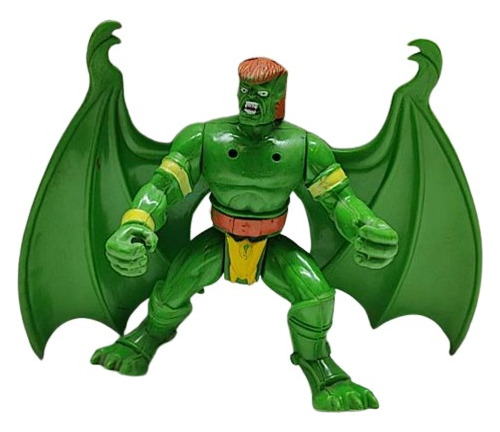 Muñeco De Plástico Gargola (goliath) De Los 90's 15cm Verde