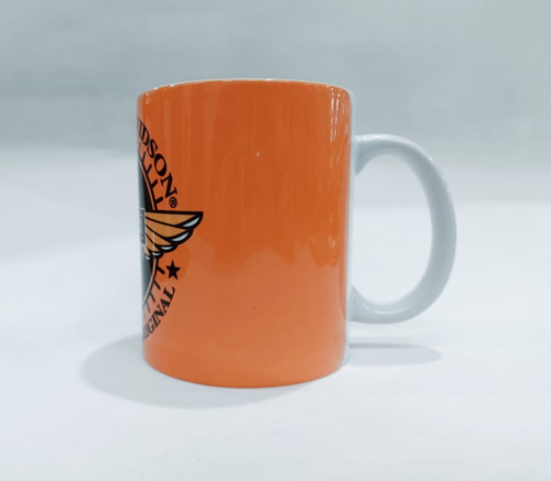 Imagem 3 de 4 de Caneca De Porcelana Personalizada Com O Tema Harley Davidson