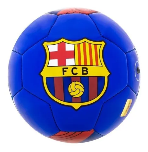 Pelota Futbol N° 5 Barcelona Drb Mundial Color Mundial