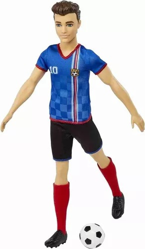 Ken Quiero Ser Futbolista Original De Mattel Numero 10