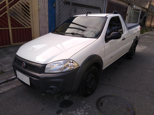 Imagem 3 de 10 de Fiat Strada 2018 1.4 Hard Working Flex 2p