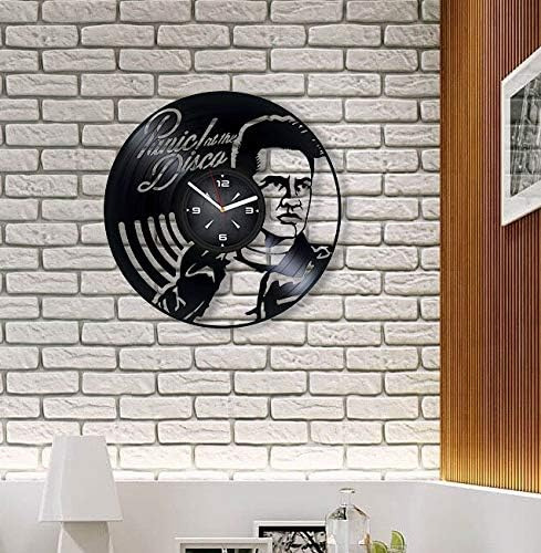 Reloj De Pared Con Disco De Vinilo Para Músicos De Banda De