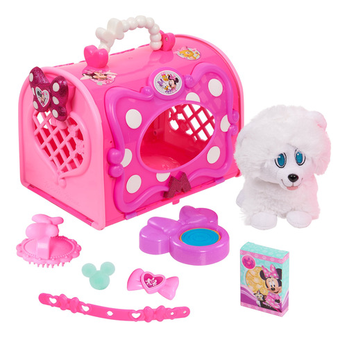 Minnie Felices Ayudantes Transportin Para Mascotas Rosado B