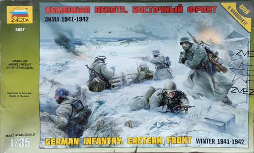 Zvezda 1/72 Infanteria Alemana
