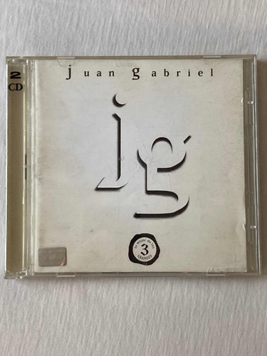 Juan Gabriel / Jg Lo Mejor De Los 3 Grandes Cd Doble 1996 Mx