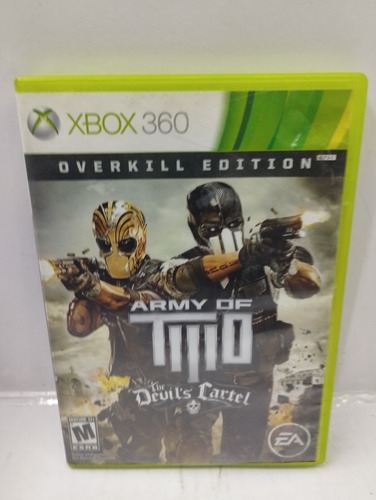 Army Of Two The Devil Cartel De Xbox 360 Original (Usado)