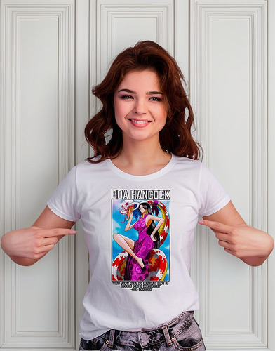 Playera Dama Ts One Piece Boa Hancock P162