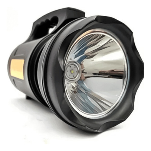 Lanterna Holofote Super Potente Recarregável 30w Td 6000a T6 Cor da lanterna Preto Cor da luz Branca