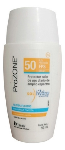 Prozone Invisible Protector 50 Fps Ultra Fluido Bloqueador.