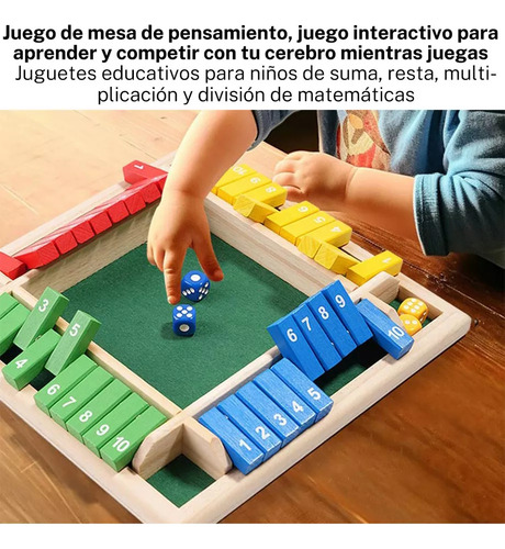 De Mesa La Juguetes Cierra 8 Con Educativos Dados Caja