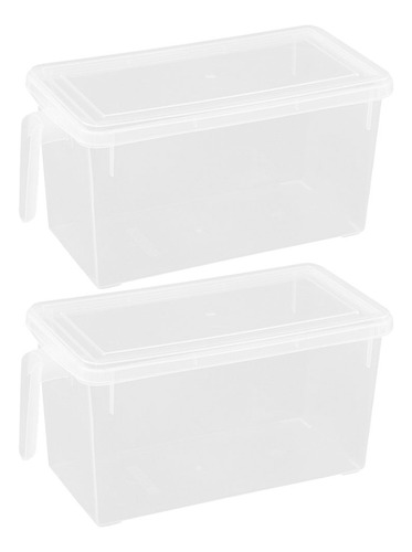 Fridge Fresh Storage Box, Caja Sellada Para Alimentos, 2 Uni