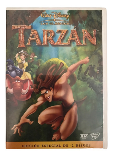 Dvd Original Tarzan Walt Disney Los Clasicos 2 Discos