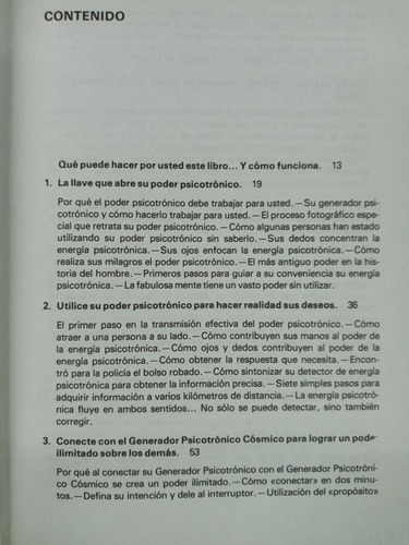 Imagen 3 de 6 de La Magia Del Poder Psicotronico * Robert B. Stone * Edaf *
