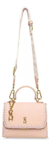 Bolsa Para Mujer Satchel Barclay Color Rosa Claro Steve Madden