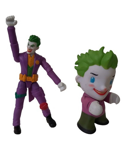 Joker Spin Master Y Guasón Kidrobot Mini Series Lote (Usado)