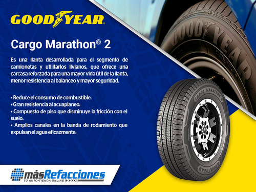 Llanta Goodyear Cargo Marathon 2 C 195/70r15 104/102 R