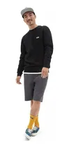 Comprar Buzo Vans Cuello Redondo Original Negro Core Basic Crew !