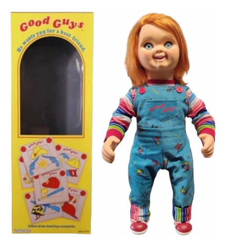 Good Guy Prop Chucky Doll Escala 1:1 Con Sonido Tamaño Real