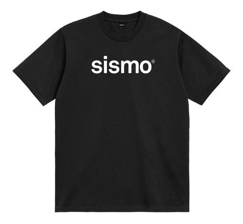 Remera Hombre Sismo Jersey Peinado Authentic Tee Negro 2103